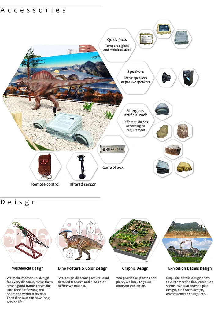 Animatronic Dinosaur Zigong Customized Dinosaur